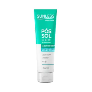 Loção Corporal Pós Sol Sunless Aloe Vera e Camomila 120G