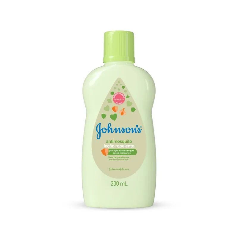 Loção Antimosquito Johnson's Baby 200mL