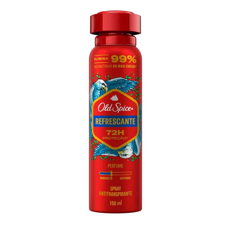 Desodorante Spray Antitranspirante Old Spice Refrescante 90g/150ml