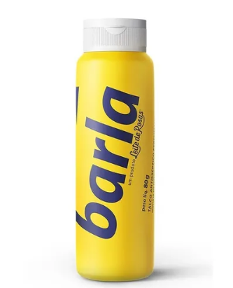 Talco Antisséptico Perfumado Barla 80g
