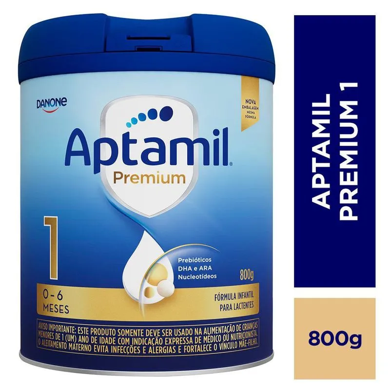 Fórmula Infantil Aptamil Premium 1 800g