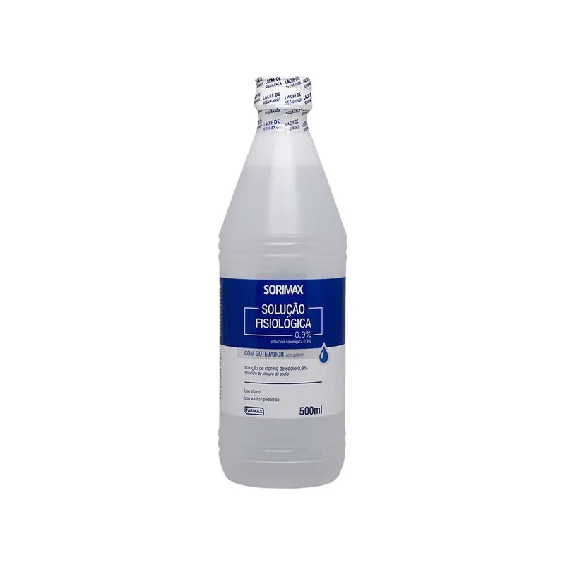 Solução Fisiológica Farmax Com 500ml
