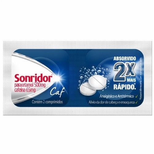 Sonridor Caf com 2 Comprimidos