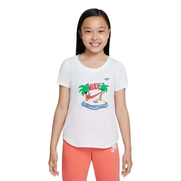 Camiseta Nike Scoop Futura Infantil - M 10-12 anos