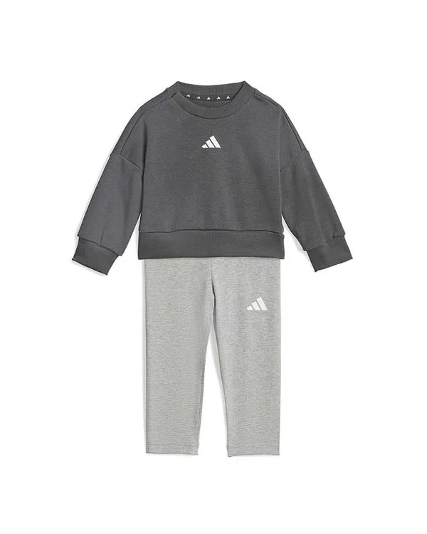 Conjunto adidas Seasonals Sweat Set Infantil - 3 à 4 anos
