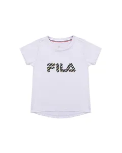 Camiseta Fila Letter Slim Infantil - 2 ANOS