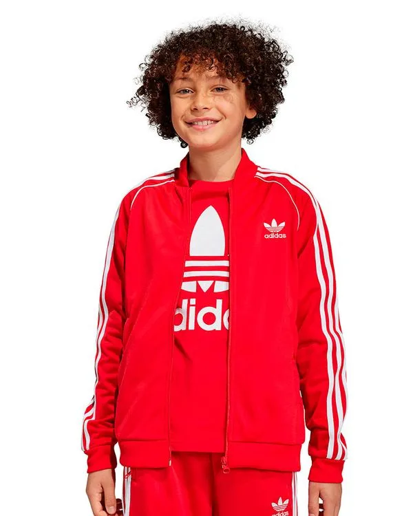 Jaqueta adidas SST Track infantil - 8 à 9 anos