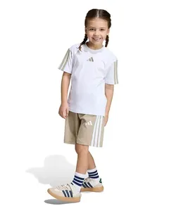 Conjunto adidas 3 Stripes Essentials Infantil - 7 à 8 anos