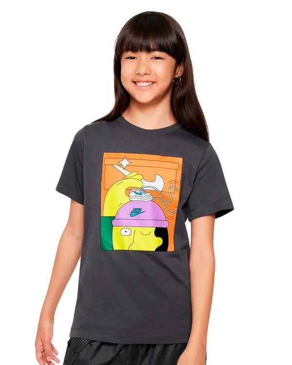 Camiseta Nike NSW Takedown 3 Infantil - G 12-13 anos