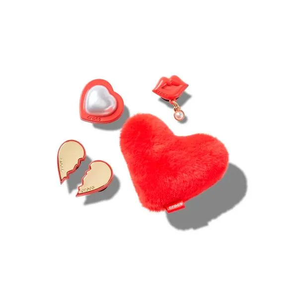 Jibbitz Crocs Valentines 5 Pack Unissex - ÚNICO