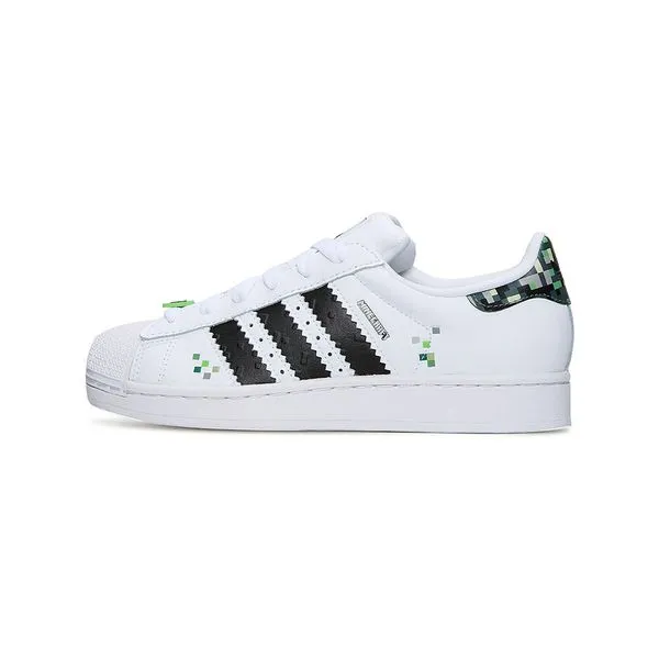 Tênis adidas Superstar II Minecraft Infantil - 33
