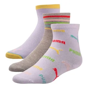 Meia Puma Invisivel 3x1 Infantil Meia Puma Cano Longo Infantil - 25 a 28