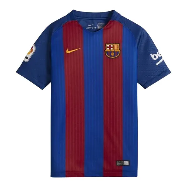 Camiseta Nike FC Barcelona Infantil Camisa Nike FC Barcelona 16/17 Infantil - G 12-13 anos