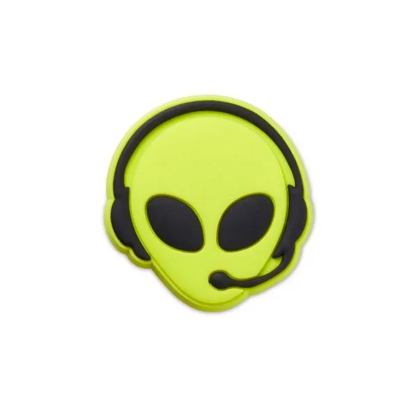Jibbitz Crocs Alien With Headset Unissex - ÚNICO
