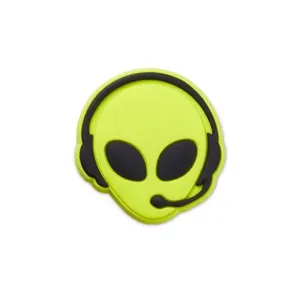 Jibbitz Crocs Alien With Headset Unissex - ÚNICO