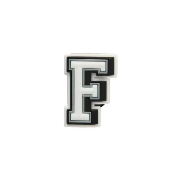 Jibbitz Crocs Letter F Infantil - ÚNICO