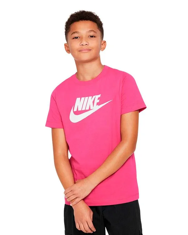 Camiseta Nike Futura Unissex - M 10-12 anos
