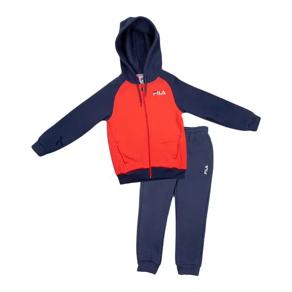 Conjunto Fila Colors Manga Longa Infantil - 2 anos