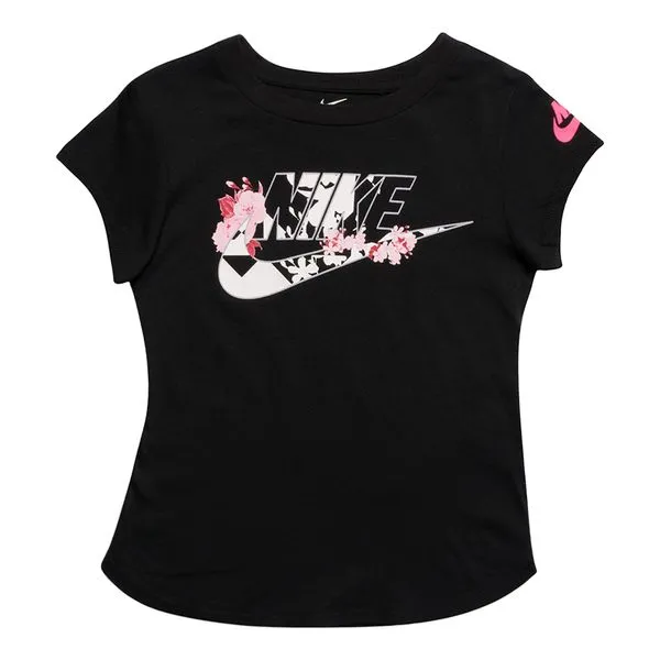 Camiseta Nike Floral Futura Infantil - 7 à 8 anos