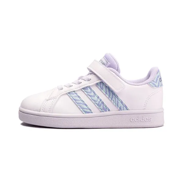 Tênis adidas Grand Court Zebra PS Infantil - 27
