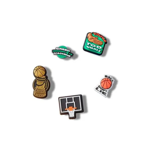 Jibbitz Crocs Basketball Gamer 5 Pack Unissex - ÚNICO