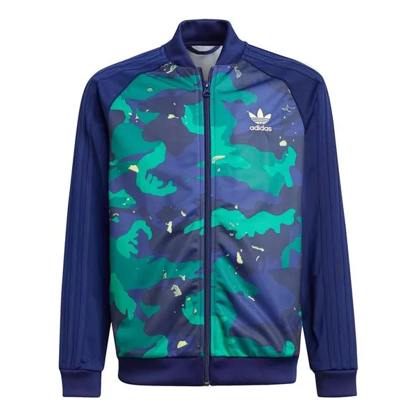Jaqueta adidas Camo Print Infantil - 9 à 10 anos