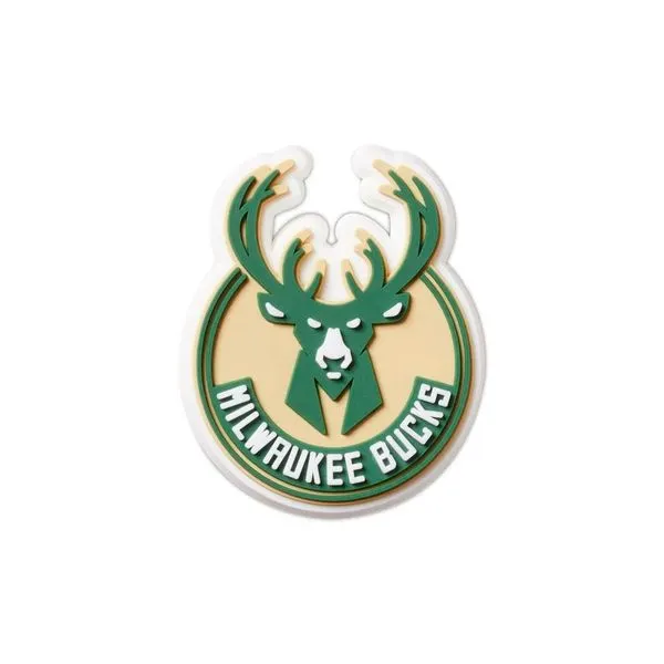 Jibbitz Nba Milwaukee Bucks Logo Unissex - ÚNICO