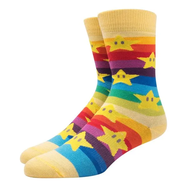 Meia Lupo Raimbow Cano Longo Infantil - 28 a 33