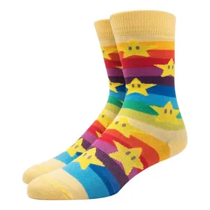 Meia Lupo Raimbow Cano Longo Infantil - 28 a 33