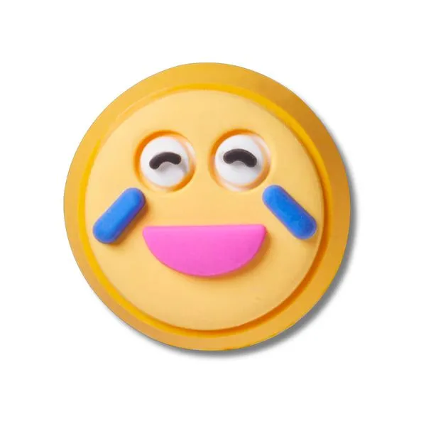 Jibbitz Crocs Crying Laughing Face Infantil - ÚNICO