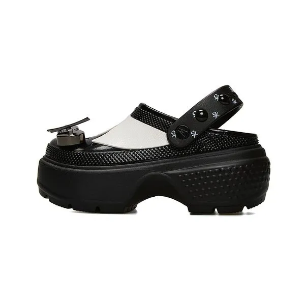 Sandália Crocs Wednesday Stomp Clog Unissex - 38