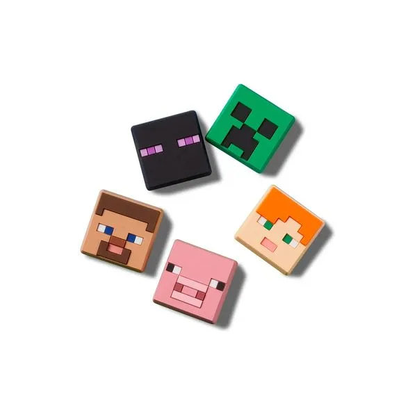 Jibbitz Crocs Minecraft 5 Unissex - ÚNICO