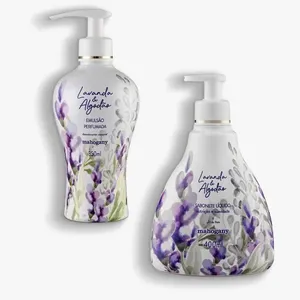 Kit Lavanda & Algodão Sabonete Líquido e Hidratante