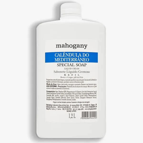 Sabonete Líquido Calêndula do Mediterrâneo Refil 1,2L