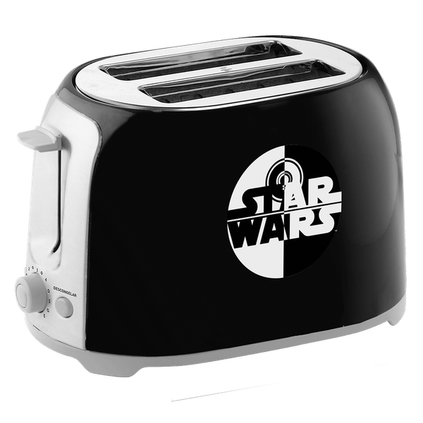 Torradeira Mallory Star Wars com 6 Níveis de Tostagem Torradeira Elétrica Mallory Starwars 220V