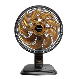 Ventilador de Mesa e Parede Mallory Egeo, Silencioso, Hélice de 15 pás, Grade Especial em Sistema TS, Máxima Vazão e Mínimo Ruído -- PR-DR Ventilador De Mesa 40Cm Mallory Egeo Pr-Dr 220V