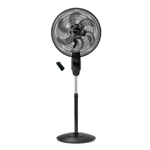 Ventilador de Coluna Mallory Chronos 140W, Silencioso, Controle Remoto, Hélice de 6 pás, Auto Desligamento Programável de até 7 Horas- PR -- GR Ventilador De Coluna 40Cm Mallory Chronos Pr/Gr 127V