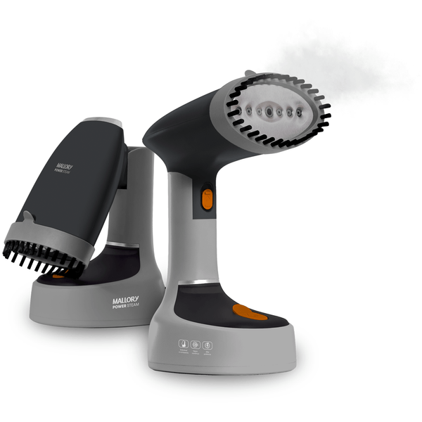 Vaporizador Mallory Power Steam 1470W, Jato de Vapor Contínuo, Higieniza e Desamassa, Reservatório 185ml, Dobrável e Portátil Vaporizador Power Steam 127V
