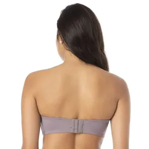 Sutiã Tomara Que Caia Bojo Push Up Básico Liso Camurca Camurca - 44