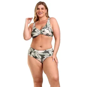 Conjunto de Biquíni Top Fivela e Calcinha Lateral Dupla Plus Serena Serena - M