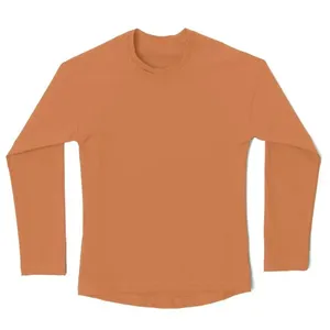 Camiseta Uv Manga Longa Infantil Laranja Laranja - 4