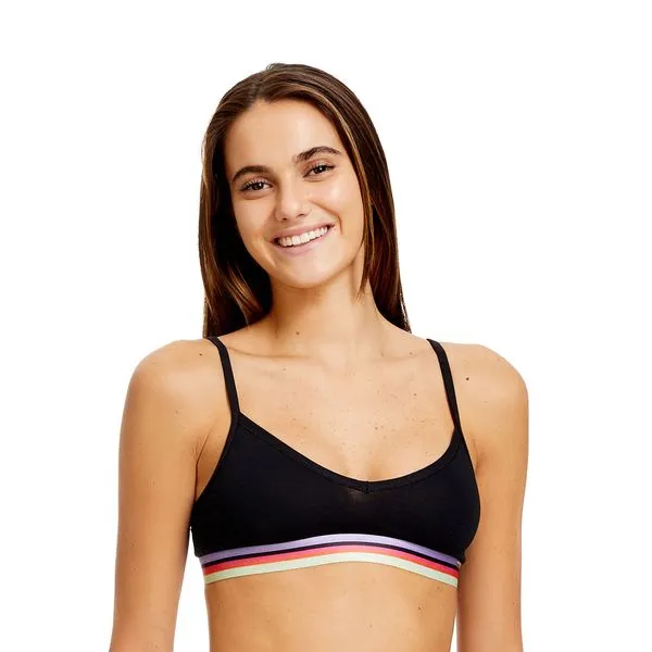 Sutiã Top Pop Preto Preto - M