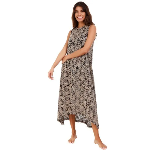 Saída Vestido Preto Renda Preto Renda - M