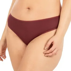 Calcinha Biquíni Básica Dry Air Marsala Marsala - G