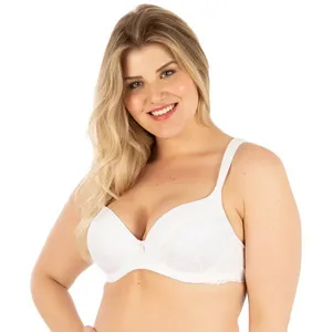 Sutiã Renda Bojo Básico Plus Branco Branco - LIR