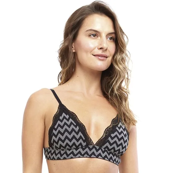 Sutiã Top em Tule Milão Preto Preto - 46