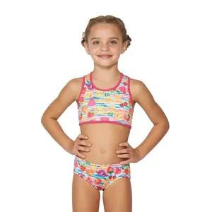 Conjunto de Biquíni Infantil Cropped Fruta Fruta - 4