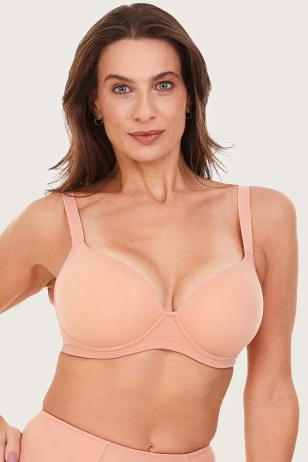 Sutiã Bojo Básico Plus Power Liso Mel Mel - 48