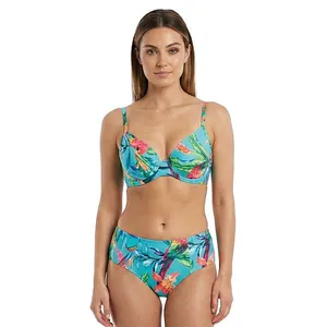 Conjunto de Biquíni Top Com Aro e Calcinha Lateral Dupla Arara Arara - GG