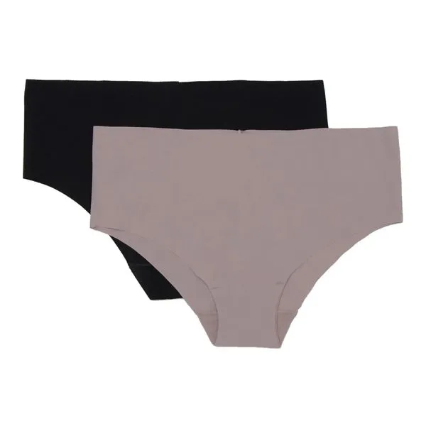 Kit 2 Calcinhas Boneca Make Preto / Bege Preto / Bege - M